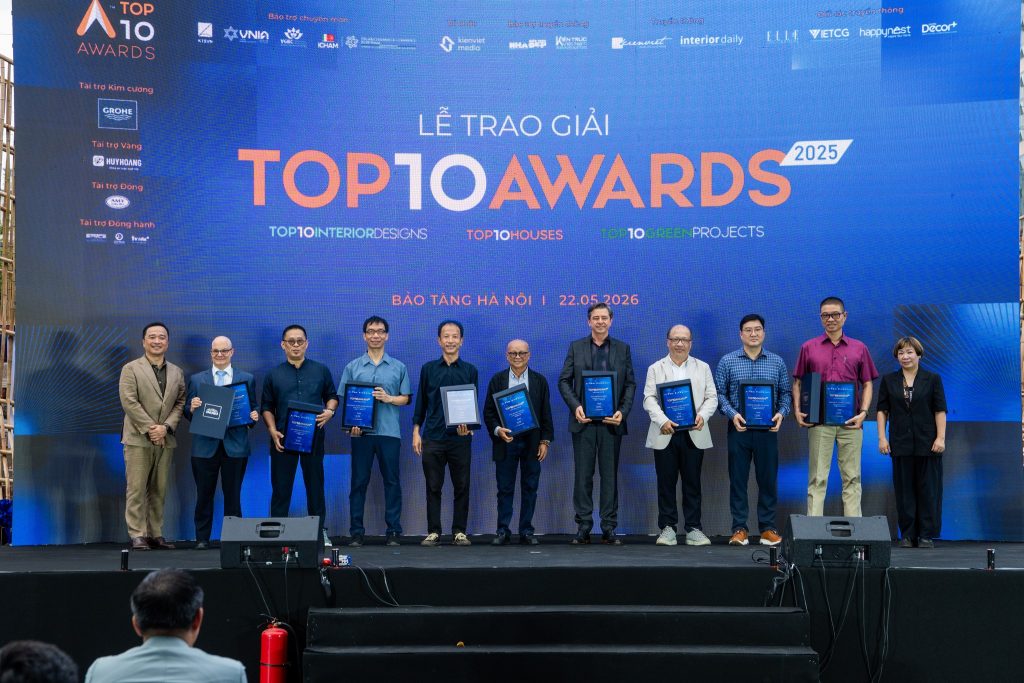 Top 10 Awards - Giải thưởng uy tín trong lĩnh vực kiến trúc & nội thất